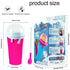 Slushie Maker Cup 500ML Magic Quick Frozen Smoothies Cup DIY Ice-Cream - Pink