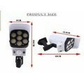 Solar monitoring lamp