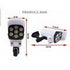 Solar monitoring lamp
