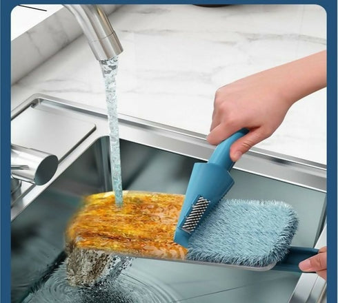 Multi-Purpose Household Cleaning and Scrubbing Rag Brush
