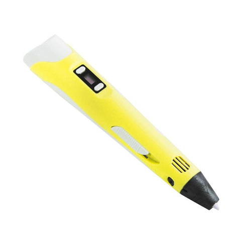 Handheld 3D Printing Drawing Pen - Yellow