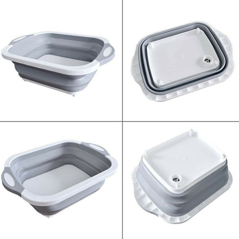 3 in 1 Multifunctional Foldable Cutting Board