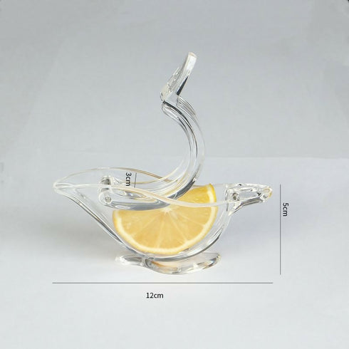 Transparent Acrylic Bird-Shaped Manual Lemon Juicer
