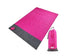 2M*2.1M Waterproof Beach Blanket Outdoor Portable Picnic Mat Camping- - Pink
