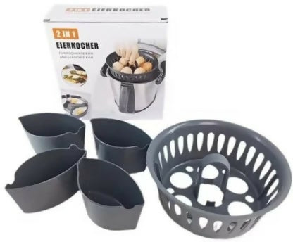 2 in 1 Eierkocher (Egg Cooker)