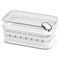 Ice Cube Tray With Quick Release Press The Ice Grid - White