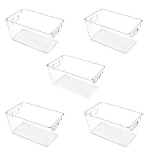 5 Pack Multifunctional Storage Container - Small