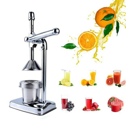 Manual Press Stainless Steel Fruit Juicer