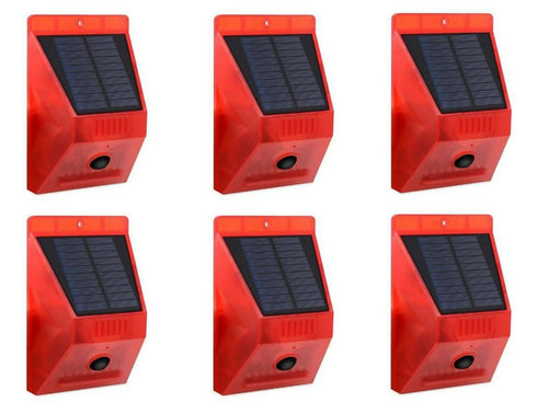 6pack Solar Alarm Remote Light