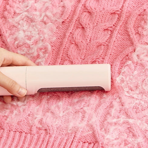 Reusable Pet Hair Remover Brush - Pink