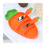 Silicone Kids Carrot Design Feeding Set - orange/green