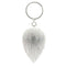 Woman Round Ball Clutch Handbag - Silver