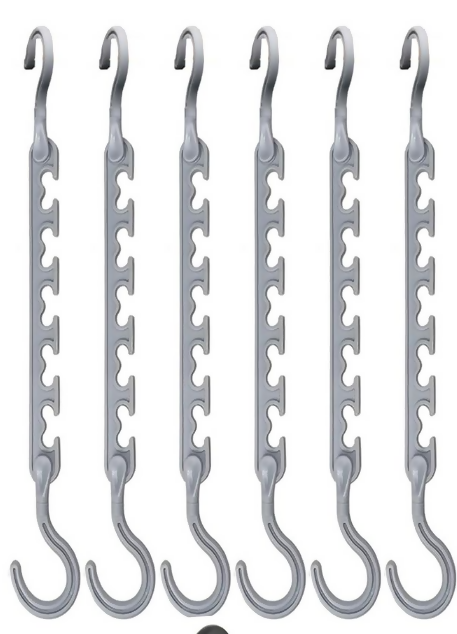 Magic Closet Hangers for Clothes Space Saving Organizers - - Pack of 10