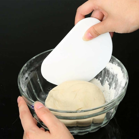 2 n 1 Stainless Steel Dough Cutter and Scaper