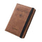 Travel Leather Passport Holder Passport Cover Card Case - Brown