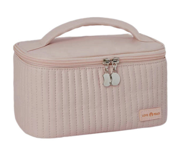 Cosmetic Makeup Travel Toiletry Storage Bag - pink