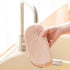 Dust-Proof Silicone Makeup Brush Travel Case - Brown