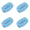 Hands-Free Washing Machine Shoe Bag - Blue 4 Pieces