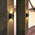 LED Outdoor Solar Interaction Wall Lamp 4 Pcs + Motion Sensor Light
