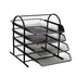 4-Tier Document Tray - black