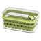Ice Cube Tray With Quick Release Press The Ice Grid