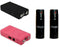 Set of Two Couple Self Defense Stun Gun And Pepper Sprays 60ml