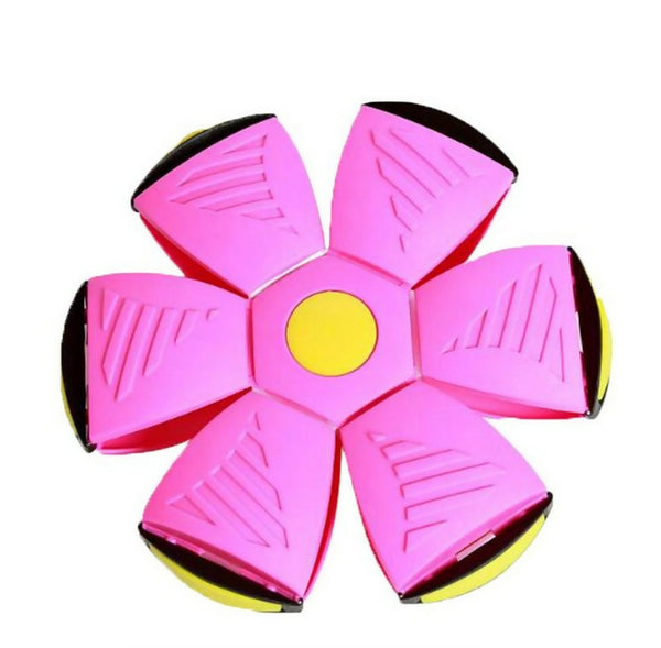 Children's Outdoor Flying Disc Ball -pink