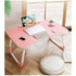 Folding Laptop Desk Modern - 70cm - Pink