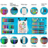 Mega 208 Piece Art Set - Blue