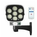 Solar monitoring lamp