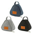 Triangular Shaped Insulation Lunch Bag - Grey