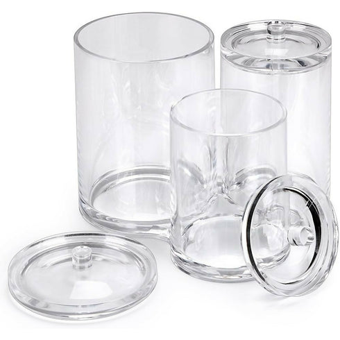 3 Piece Acrylic Clear Bathroom Organizer