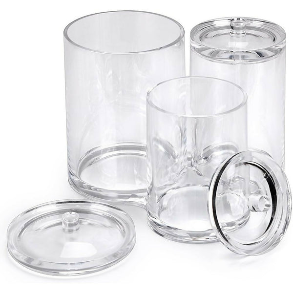3 Piece Acrylic Clear Bathroom Organizer
