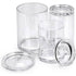 3 Piece Acrylic Clear Bathroom Organizer