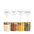 Bamboo Glass Jar