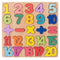 Number Puzzle Wooden Kid Toy 123