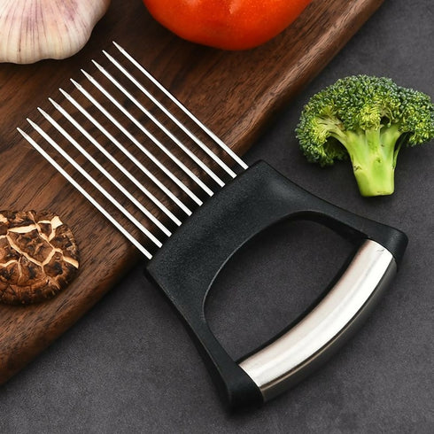 Multifunctional Stainless Steel Onion Pin Slicer