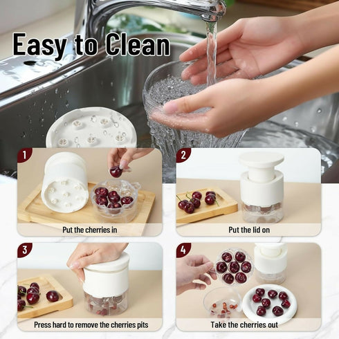 7-in-1 Cherry Pitters Tool Multiple Cherries Cherry Seed Remover