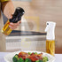 Mist 2-in-1 Olive Oil Dispenser Bottle - Premium Oil Spray Bottle - White