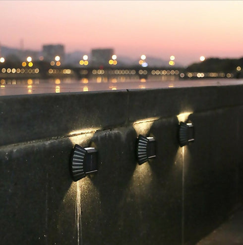 4 pcs Solar Energy Wall Lamp