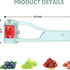 Kitchen portable labor-saving grape strawberry fruit slicer boxed
