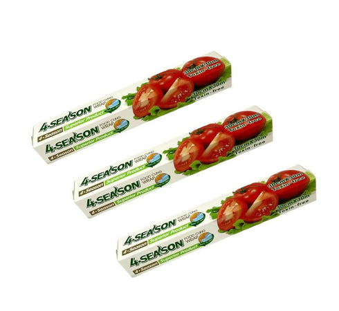 Transparent Plastic Wrap 30cmX30m - pack of 1