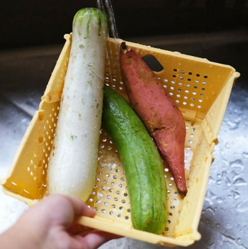 Multi-Functional Folding Storage Basket Or Drainer