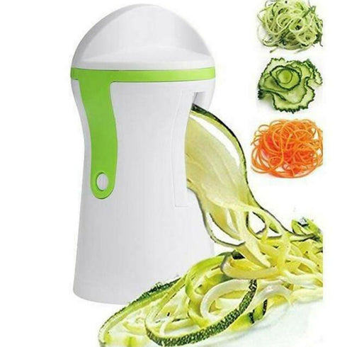 4 In 1 Vegetable Spiralizer - white/green