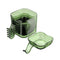 Multi-Purpose Dipping Plate PET Serving Plate - Set of 6