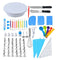 66 Pieces Of Cake Decoration Kit Baking Tools Set