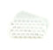 Ice Cube Shaped Ice Tray With Lid - White