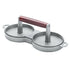Double Burger Meat Press Mold Non-Stick