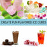 Pack of 2 Silicone 37 Honeycomb Ice Cube Shaped Ice Tray With Lid - Pink