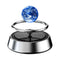 Air Freshener Solar Automatic Powered Rotation Galaxy Interstellar Ball -blue